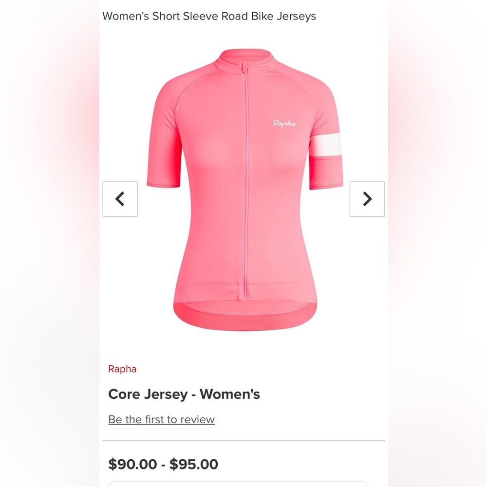 Like New Rapha Road Cycling Jersey